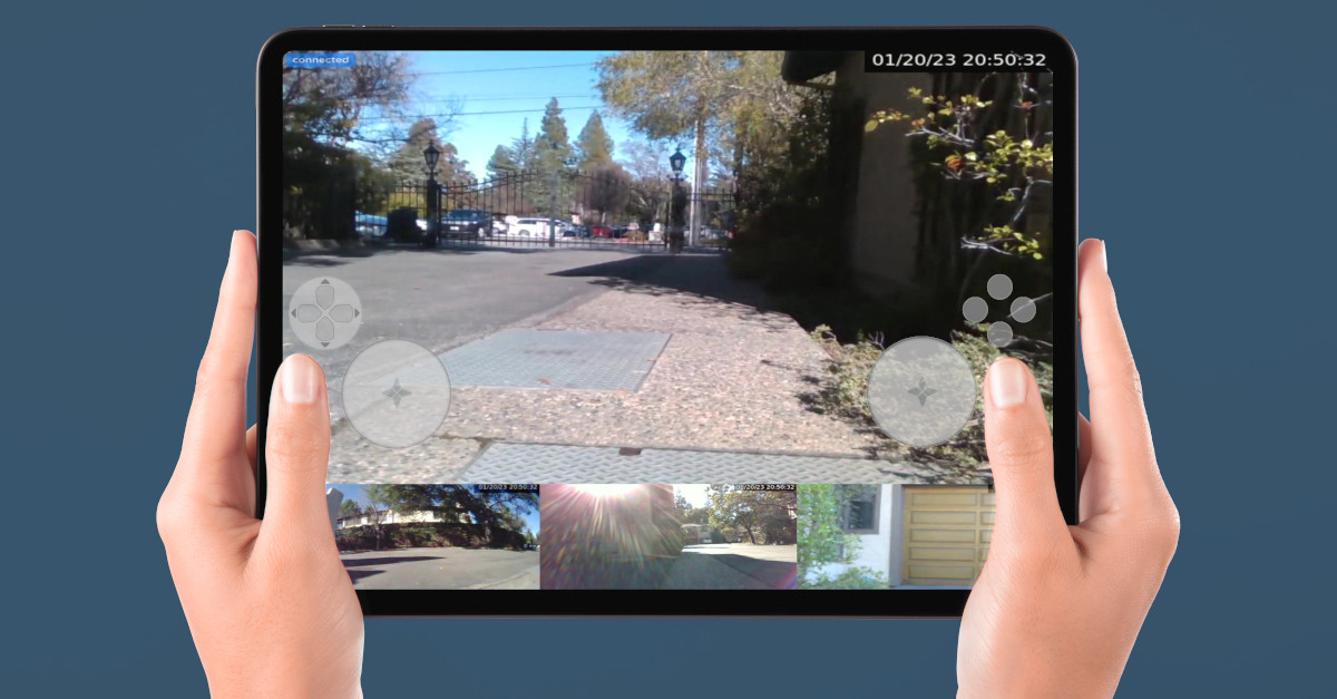 Remotely teleoperate your robots with live video over webrtc Preview image of Remote Teleop