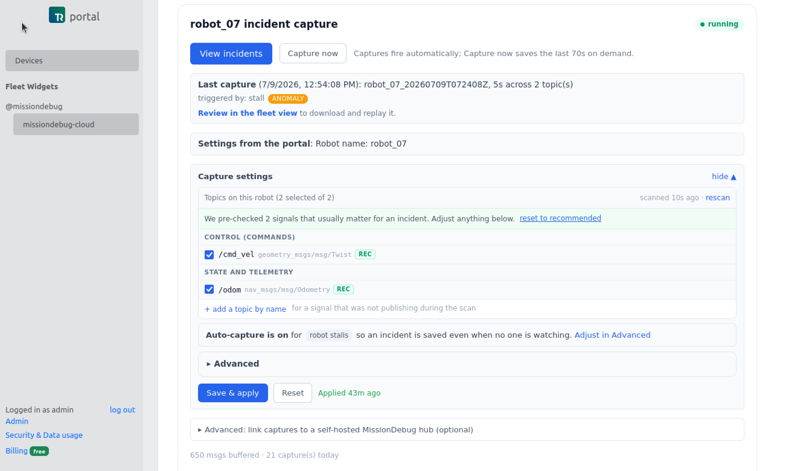 Preview image of MissionDebug Cloud